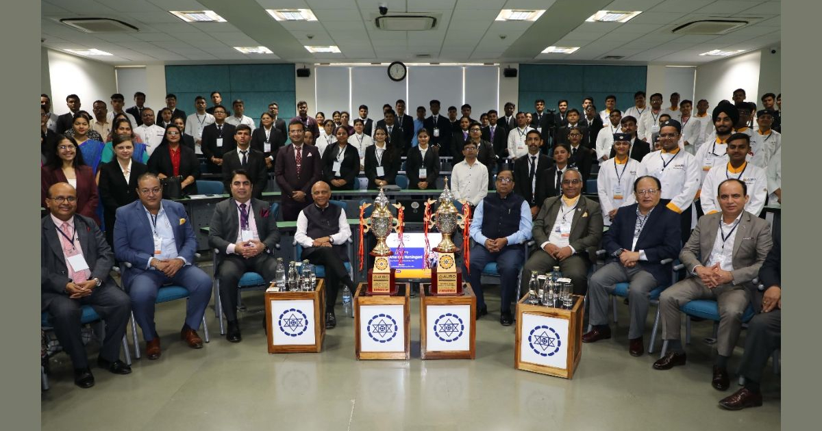 AURO University, School of Hospitality Management Organized 8th Edition of 'National Budding Hospitality Competition’ 2024 from 23-25, January, 2024